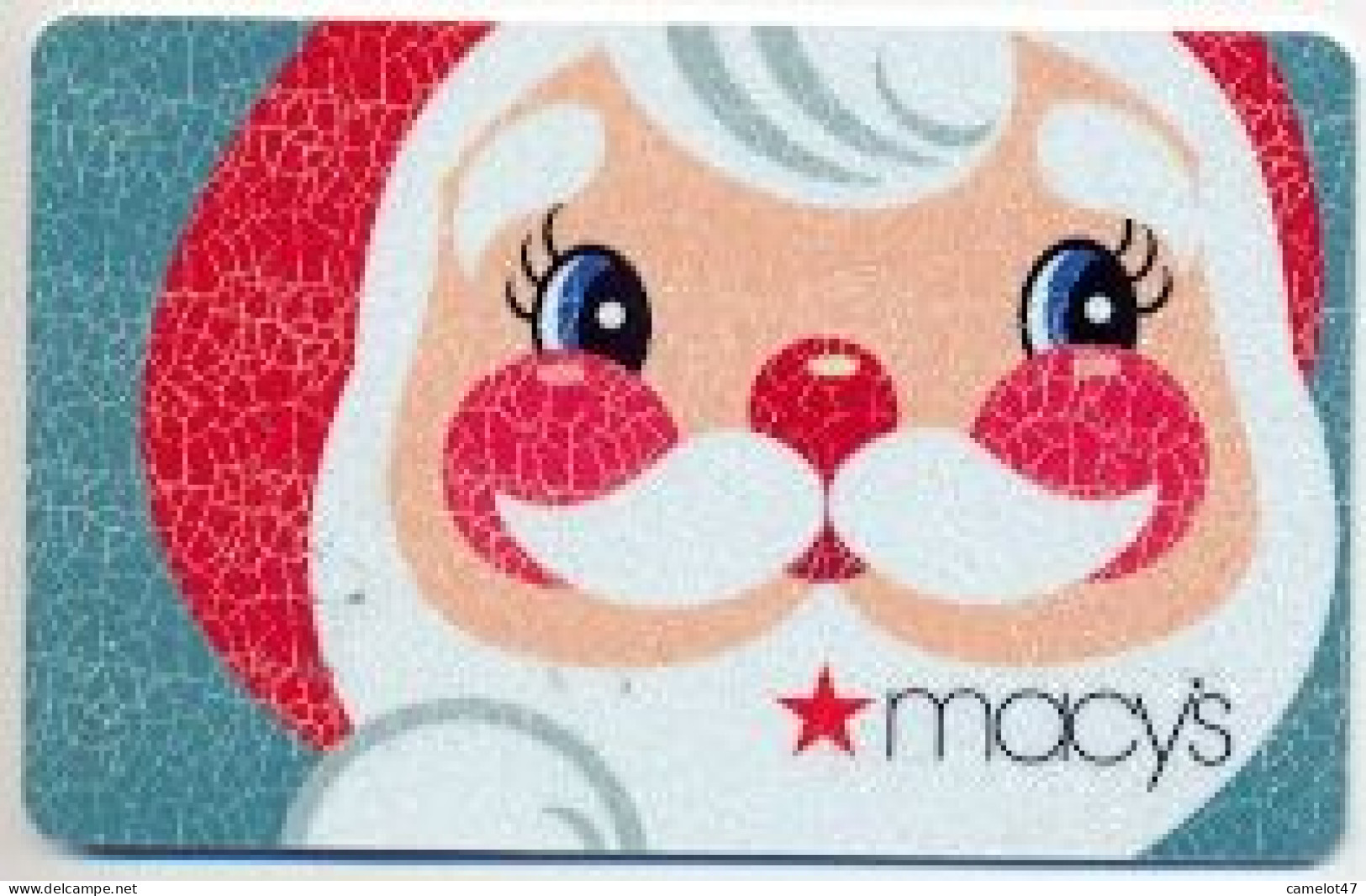 Macy's, U.S.A., Carte Cadeau Pour Collection, Sans Valeur # Macys-115 - Gift And Loyalty Cards