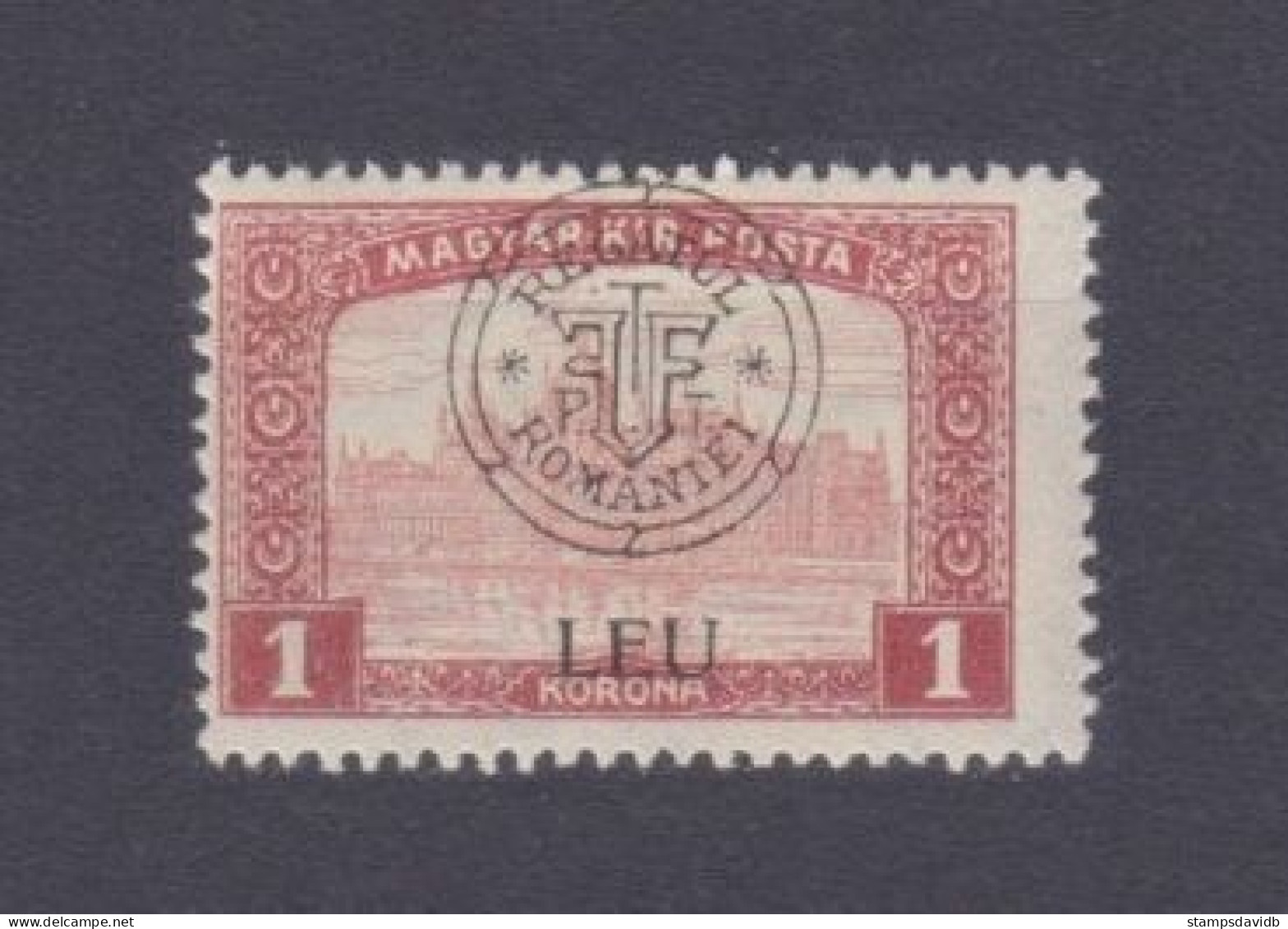 1919 Hungary New Romania 40 I Overprint - Hungary # 203 - Ungebraucht