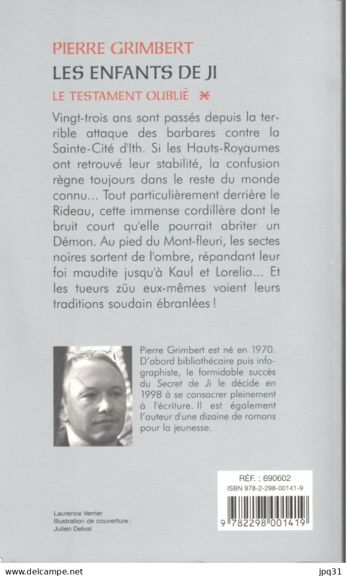 Pierre Grimbert - Les Enfants De Ji, Vol 1 à 4 - 2007 - Fantastic