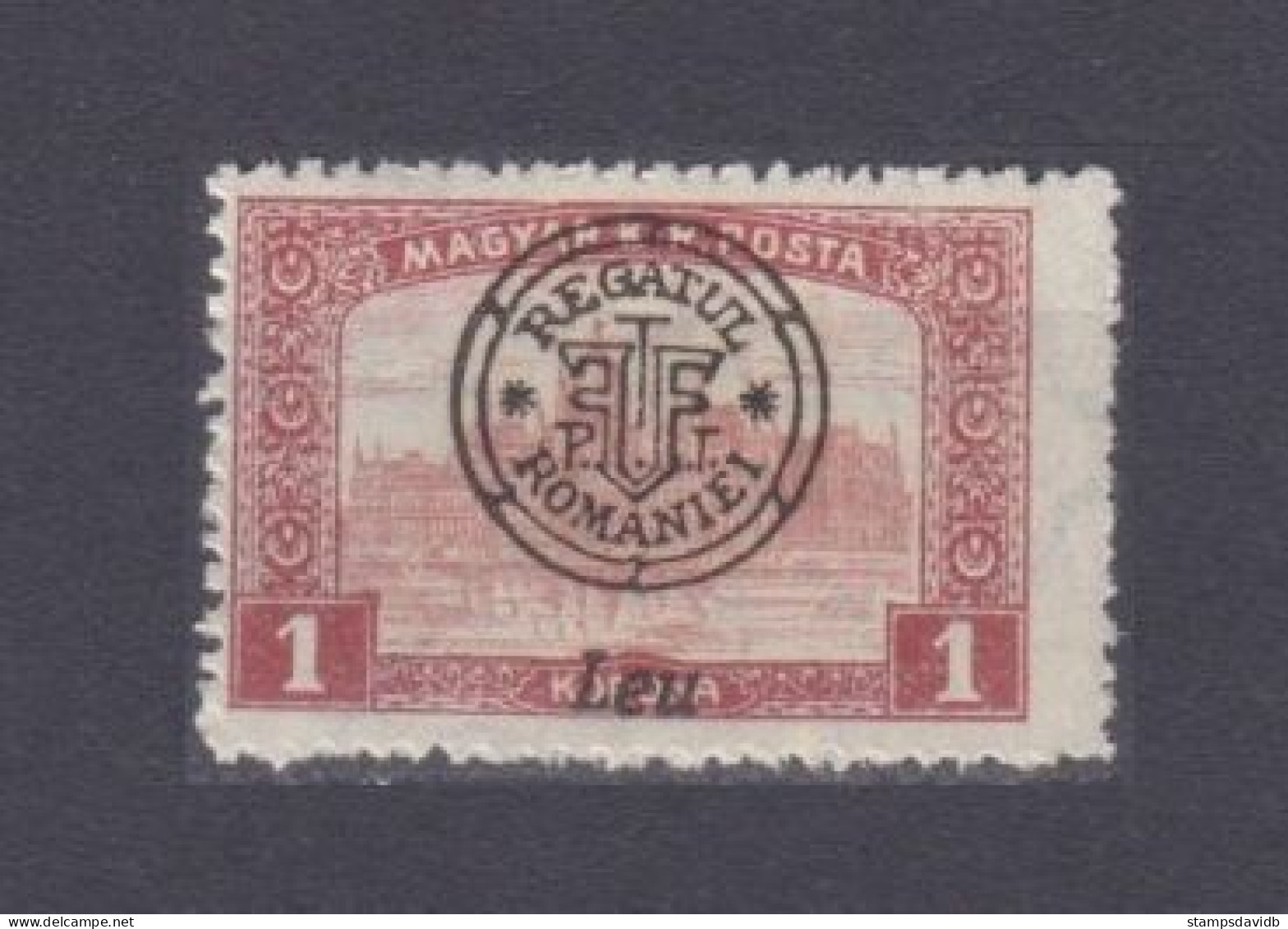 1919 Hungary New Romania 40 I Overprint - Hungary # 203 - Ungebraucht