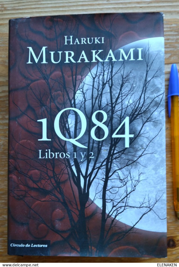 3 LIBROS Título:1Q84.  Autor:Murakami, Haruki  CIRCULO LECTORES   Año:2011  Género:Novela Japonesa Siglo XX  Páginas:874 - Culture