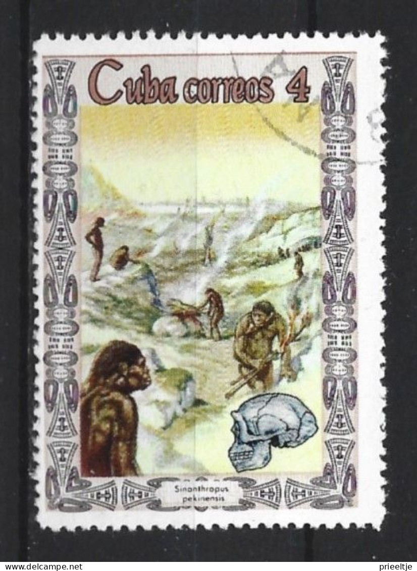 Cuba 1967  Origins Of Man Y.T. 1097 (0) - Usados