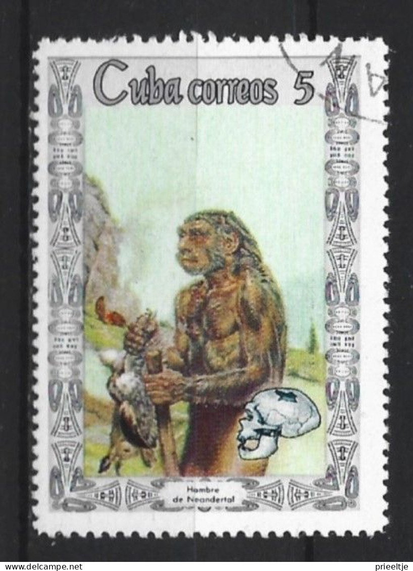 Cuba 1967  Origins Of Man Y.T. 1098 (0) - Gebruikt