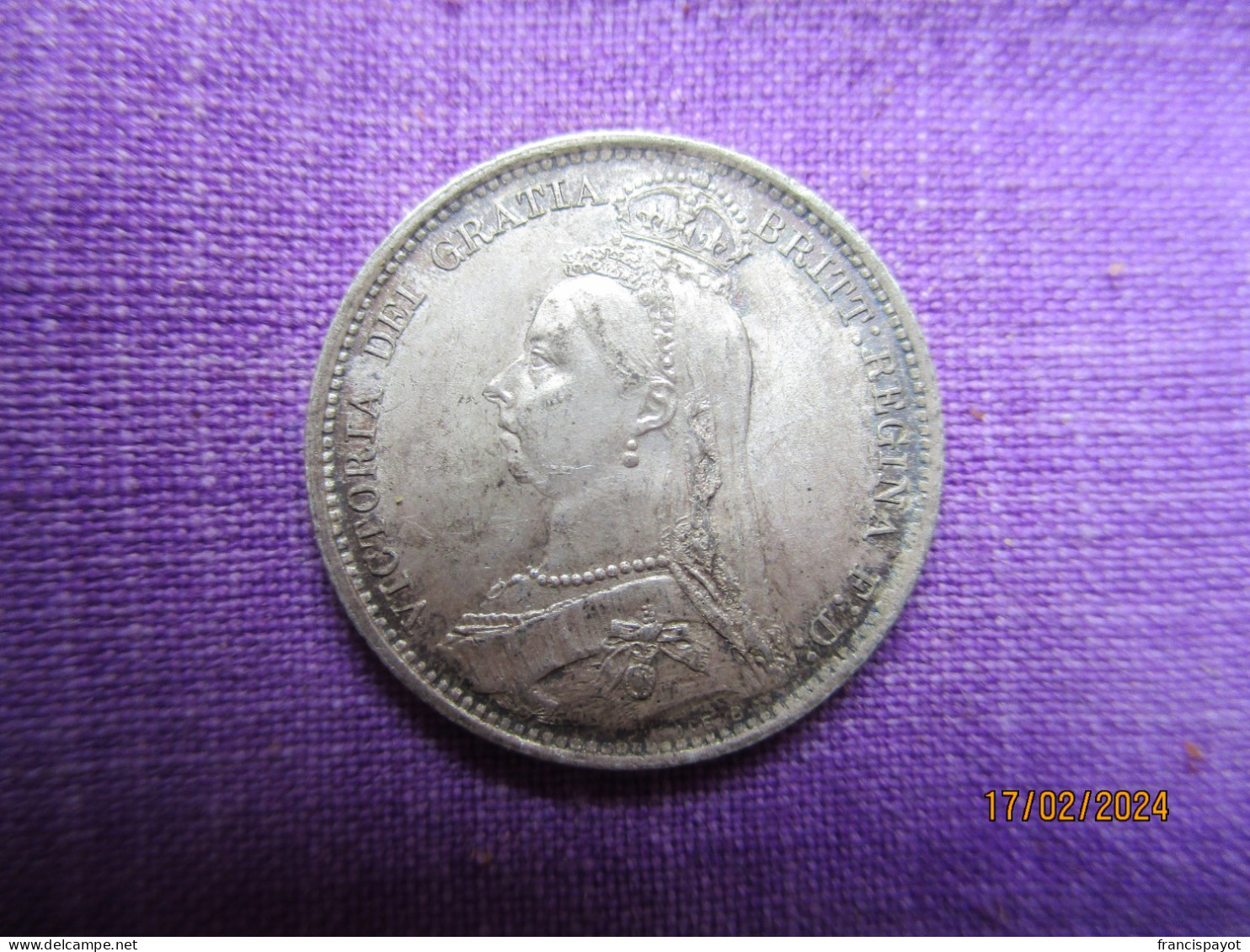 UK Six Pence 1888 - Other & Unclassified