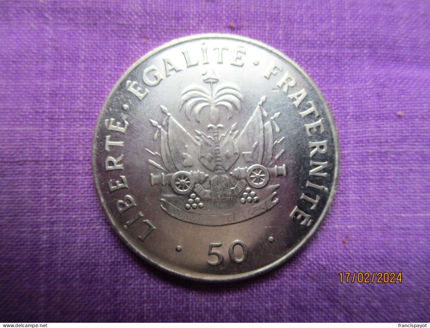 Haïti: 50 Centimes 1995 - Haití