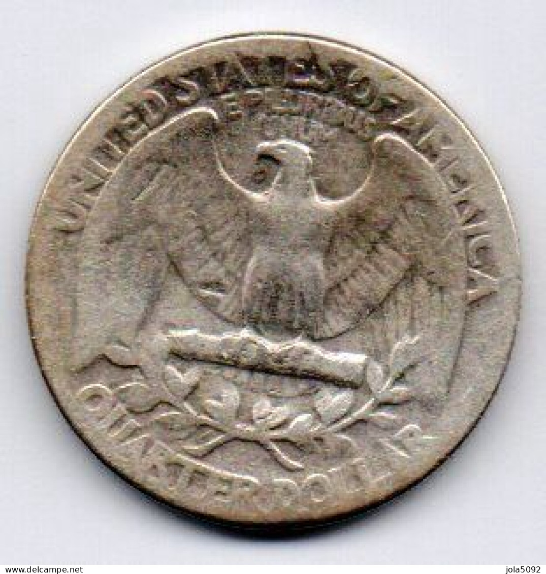 Etats-Unis , Quarter Dollar 1942 D DENVER, Washington , En Argent - 1932-1998: Washington