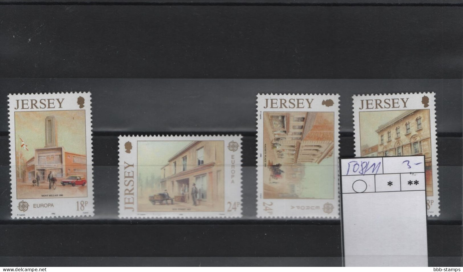 Jersey Michel Cat.No. Mnh/**  508/511 - Jersey