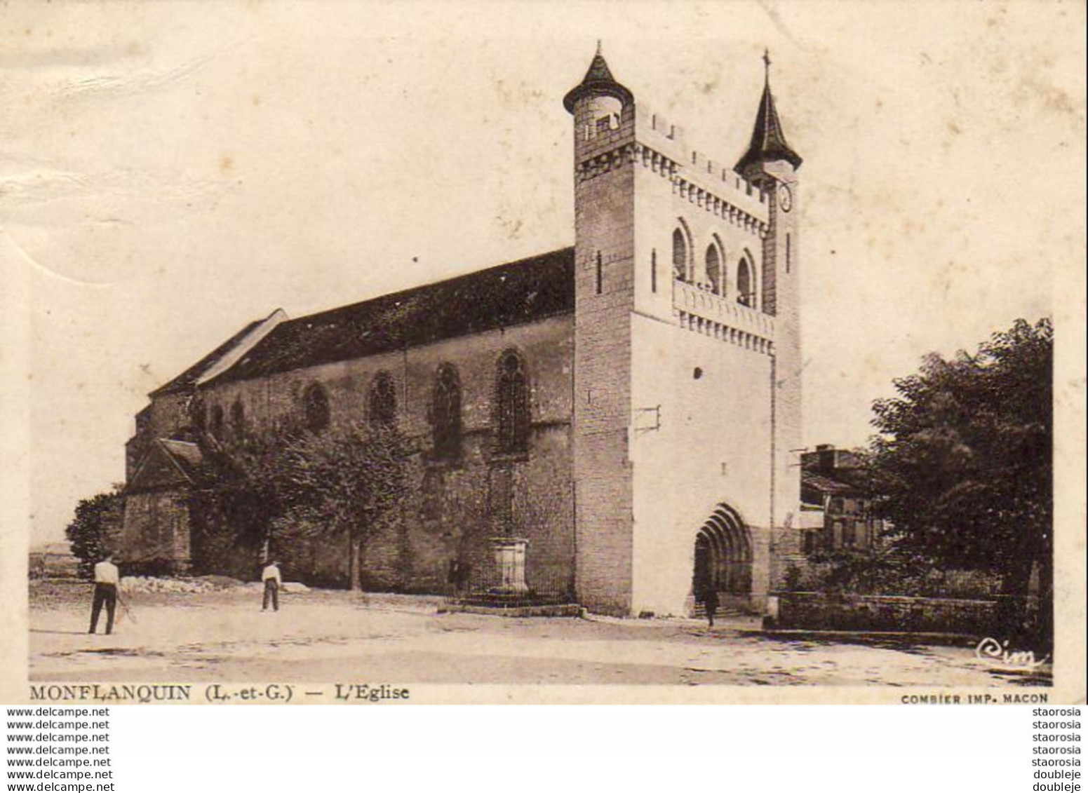 D47  MONFLANQUIN  L'Église - Monflanquin