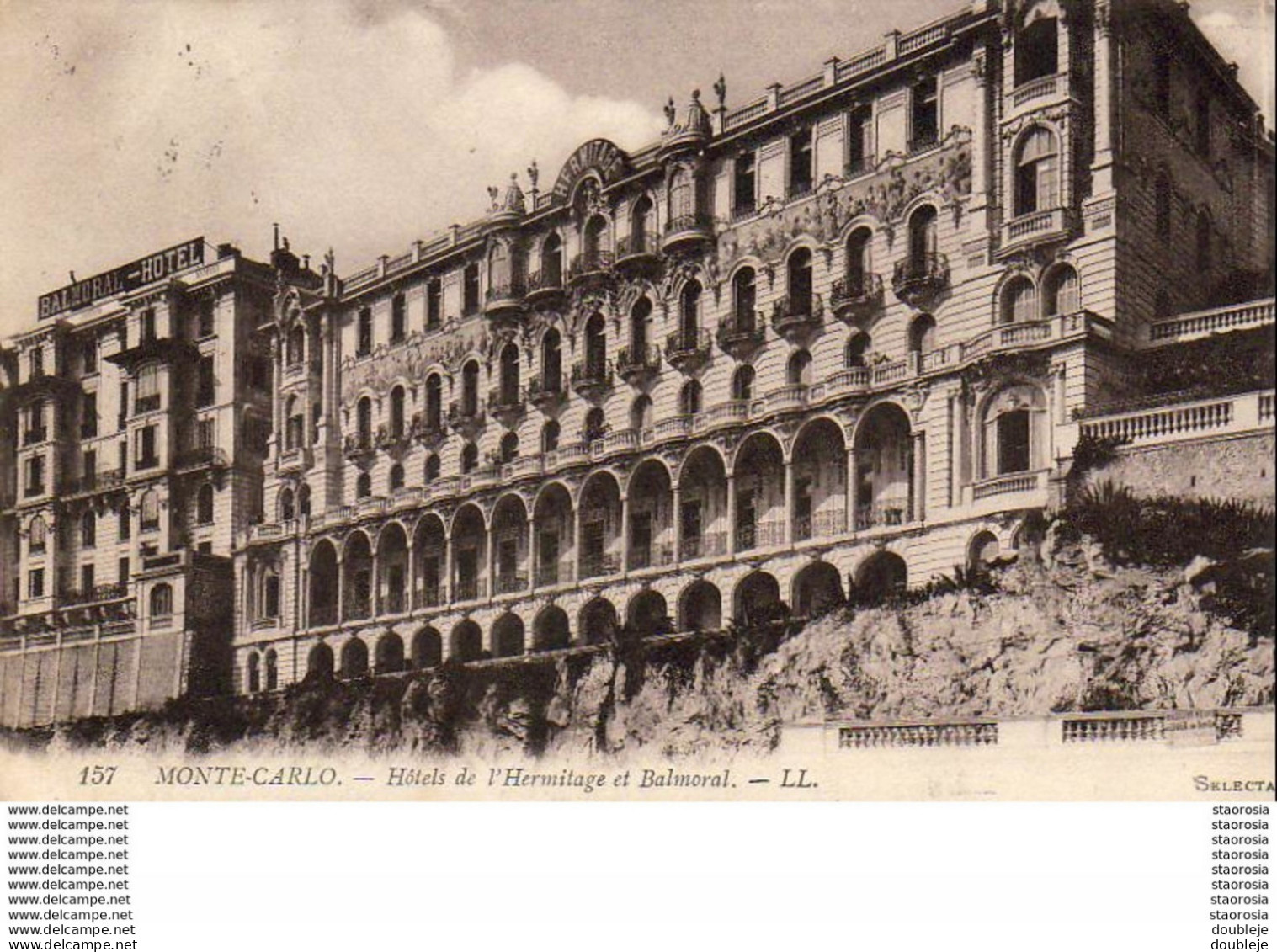 MONACO  Hôtels De L'Hermitage Et Balmoral  ..............  ( REP2074) - Hoteles