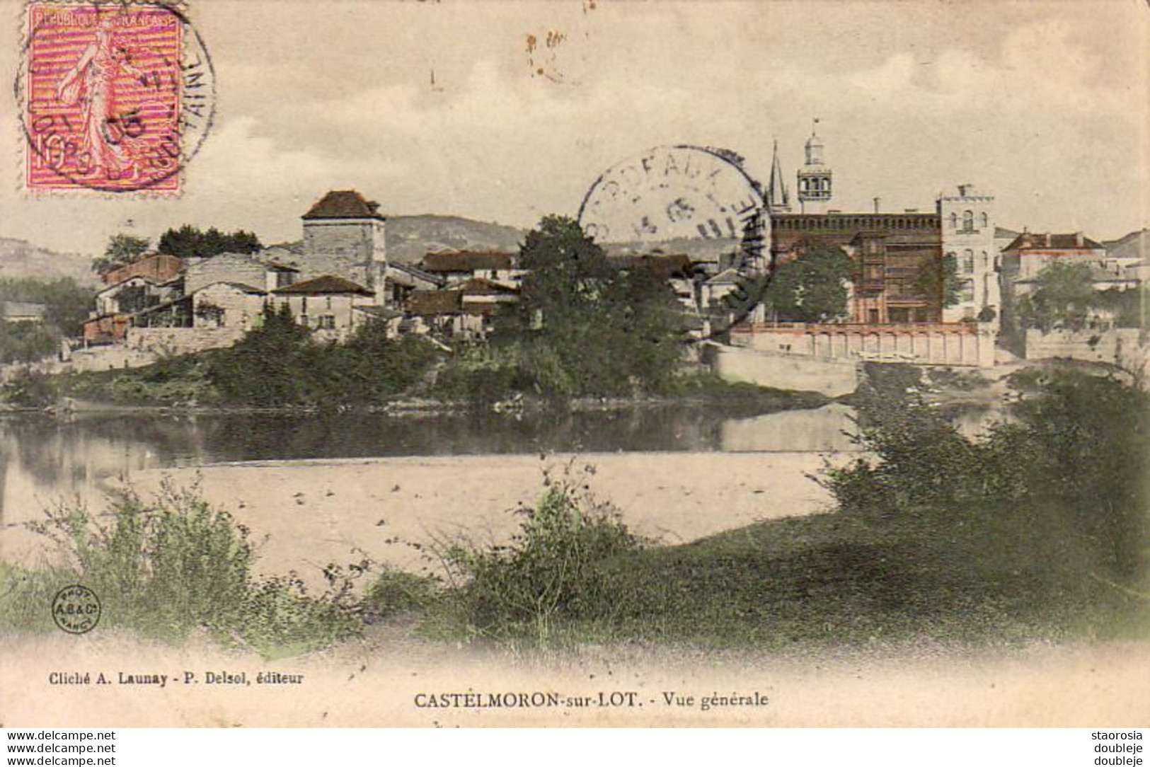 D47  CASTELMORON SUR LOT  Vue Générale      ....... - Castelmoron