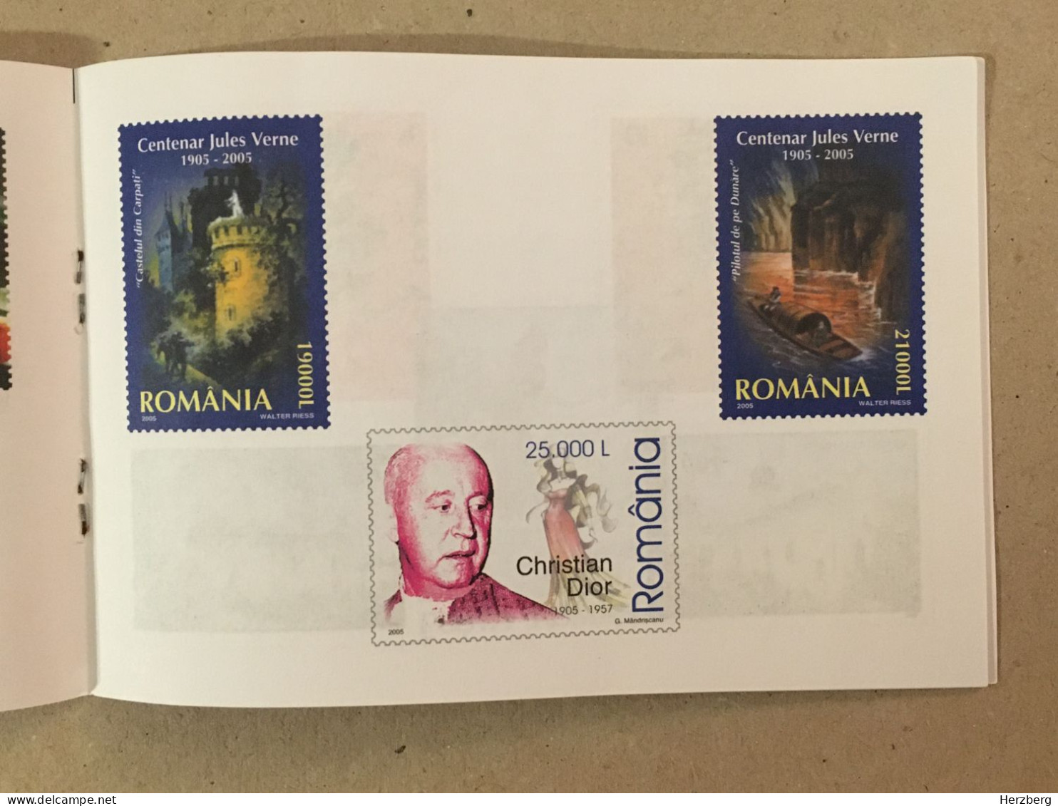 Romania album stamp 2005 Disney BD North Pole Belgica EU Christopher columbus olympics tokyo 1991 gymnastics