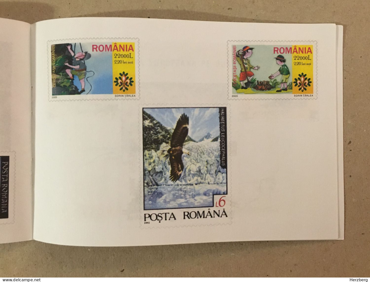 Romania album stamp 2005 Disney BD North Pole Belgica EU Christopher columbus olympics tokyo 1991 gymnastics