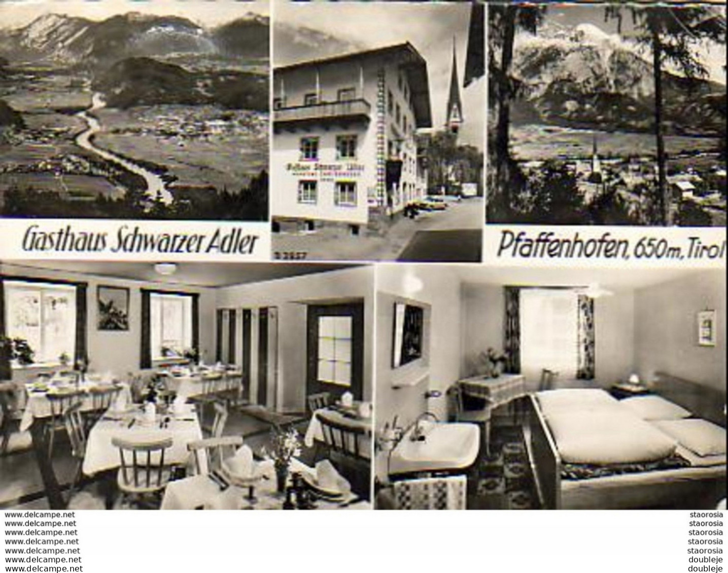 PFAFFENHOFEN TIROL Gasthaus Schwarzer Adler   .......... Multivue - Innsbruck