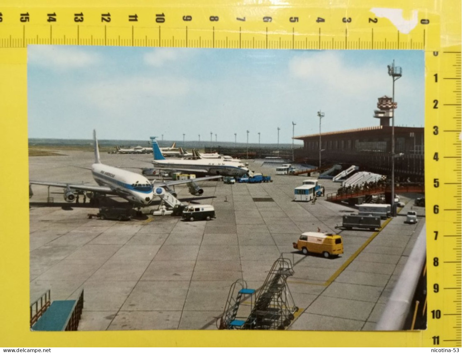 CT-05283- FIUMICINO-ROMA - AEROPORTO INTERCONTINENTALE "LEONARDO DA VINCI" 1969 - Fiumicino