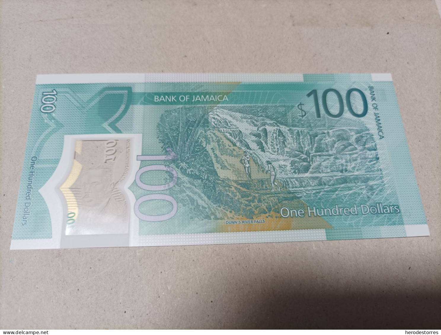 Billete De Jamaica De 100 Dólares, Año 2022, UNC - Jamaique