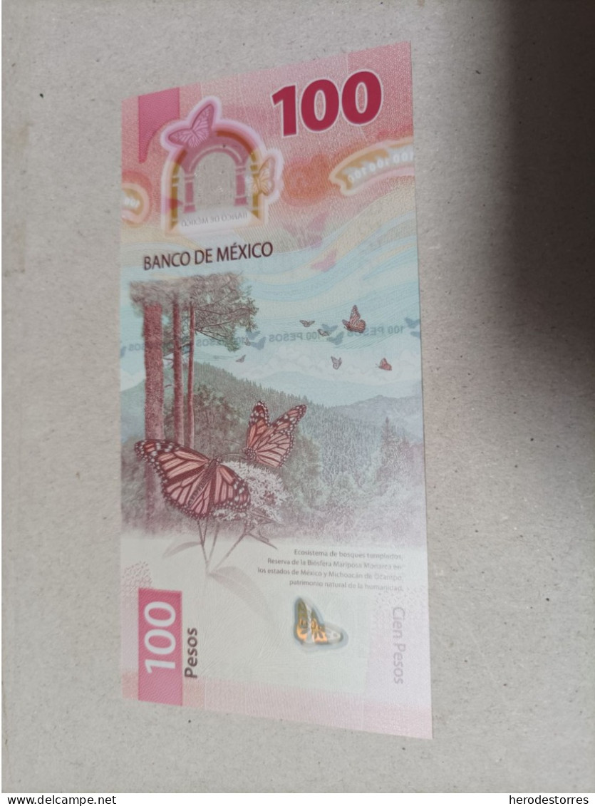 Billete De México 100 Pesos, Año 2021, UNC - Mexico