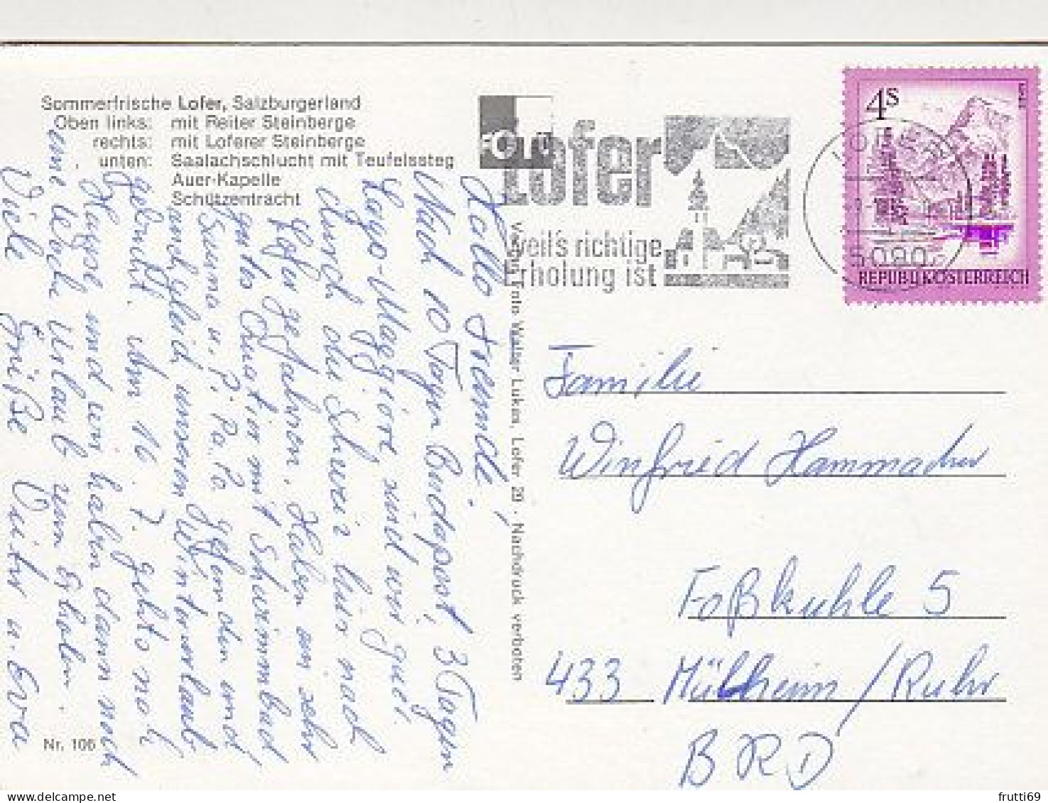 AK 202451 AUSTRIA - Lofer - Lofer