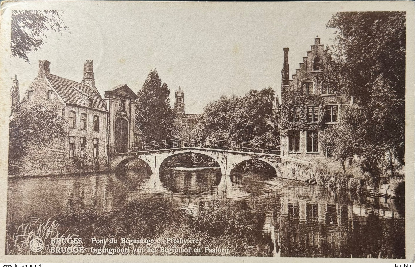 Brugge Ingangspoort Tot Het Begijnhof En De Pastorij - Brugge