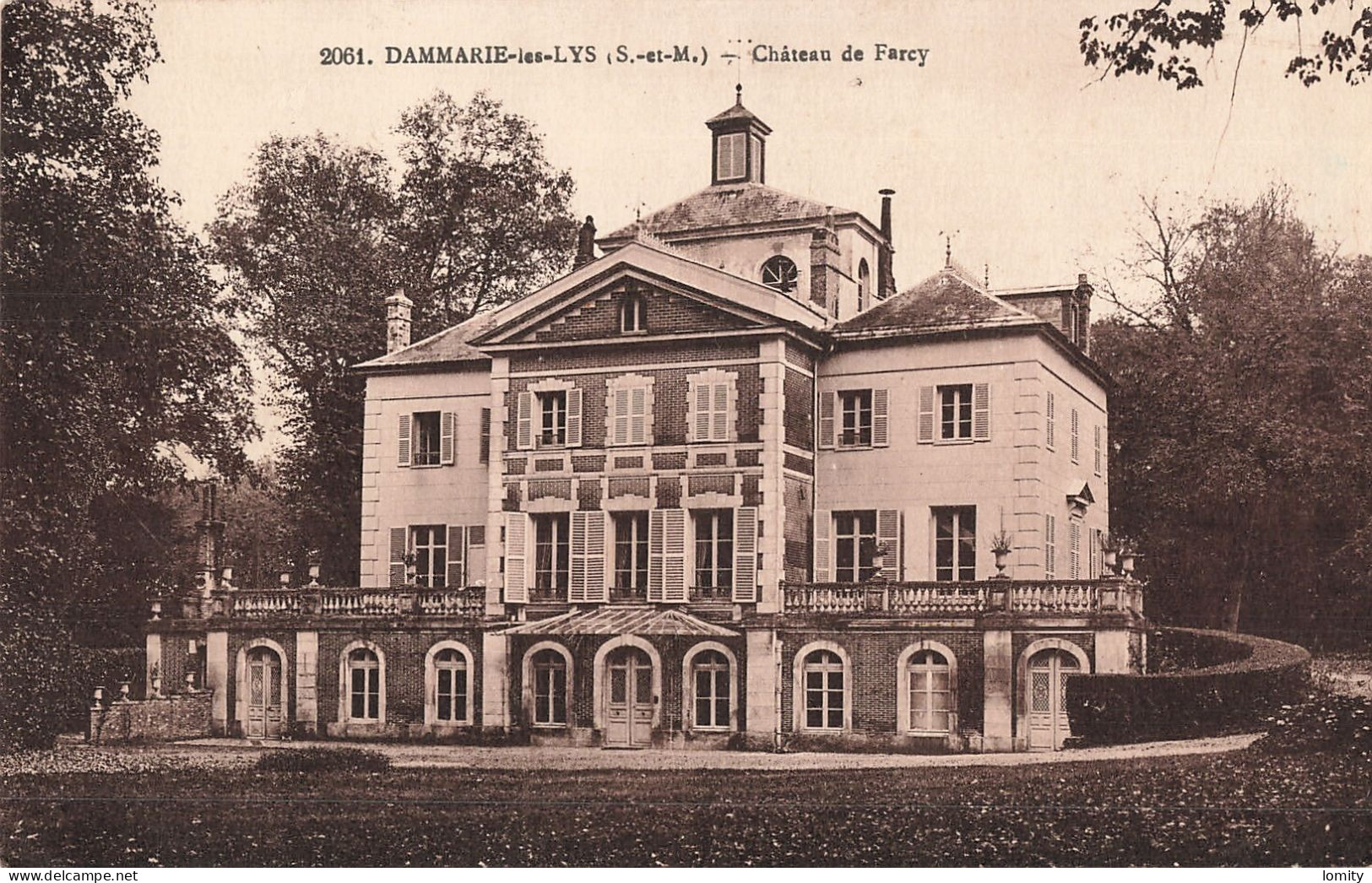 77 Dammarie Les Lys Chateau De Farcy CPA - Dammarie Les Lys