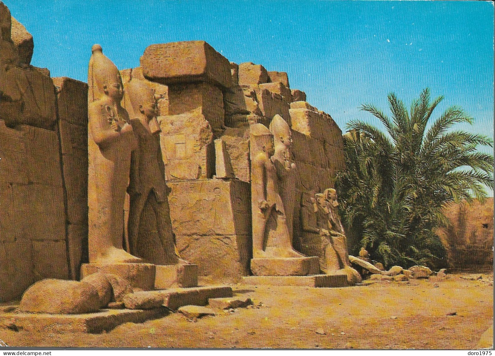 EGYPT - Karnak Temple - VIIth Pylon - Used Postcard - Luxor