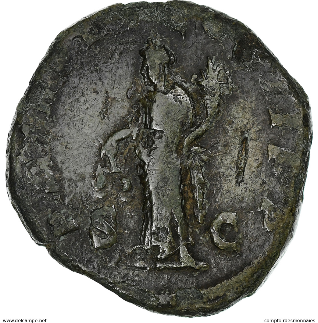 Alexandre Sévère, Sesterce, 227, Rome, Bronze, B+, RIC:459 - The Severans (193 AD Tot 235 AD)