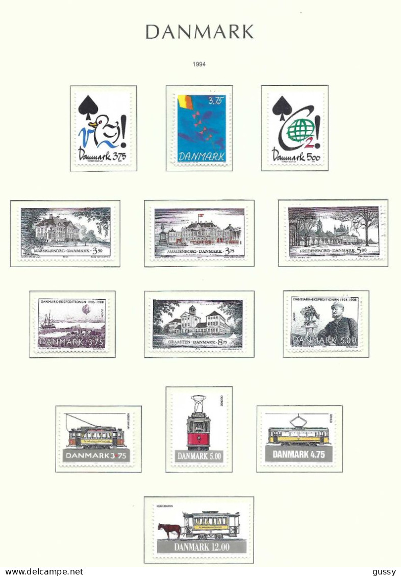 DANEMARK Ca.1994: Lot De Neufs** - Unused Stamps