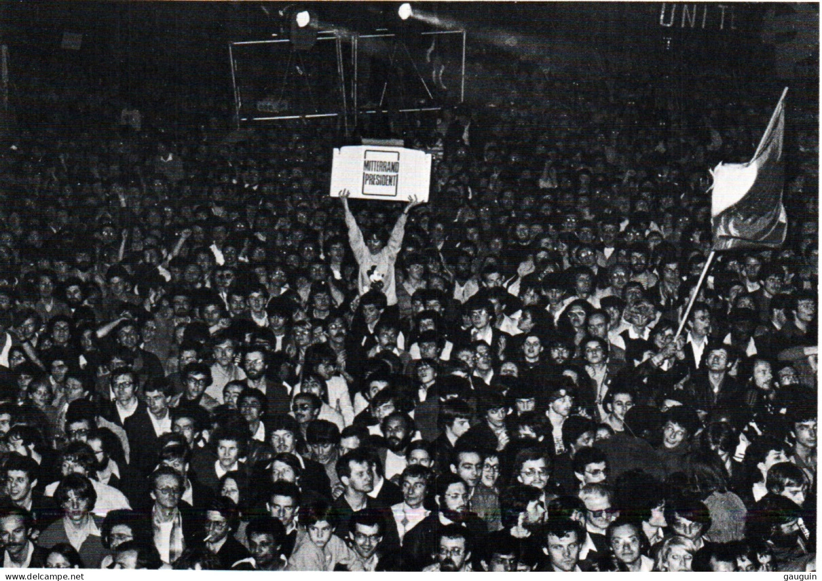 CPM - ÉLECTION De François MITTERRAND 10 MAI 1981 - Photo J-R.GENDRE ... (Tirage Limité à 1000 Ex.) - Partiti Politici & Elezioni