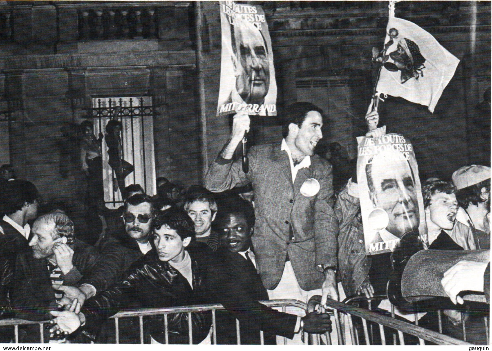 CPM - ÉLECTION De François MITTERRAND 10 MAI 1981 - Photo J-R.GENDRE ... (Tirage Limité à 1000 Ex.) - Partidos Politicos & Elecciones