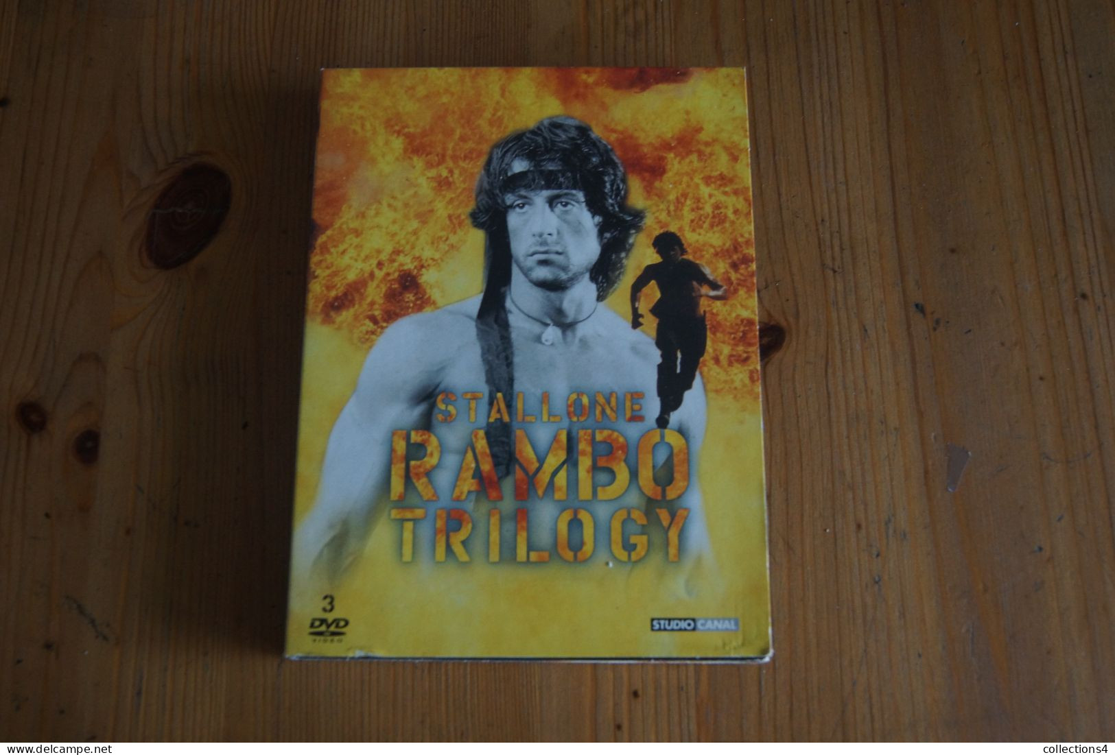 RAMBO TRILOGY SYLVESTER STALLONE COFFRET 3  DVD - Action, Aventure