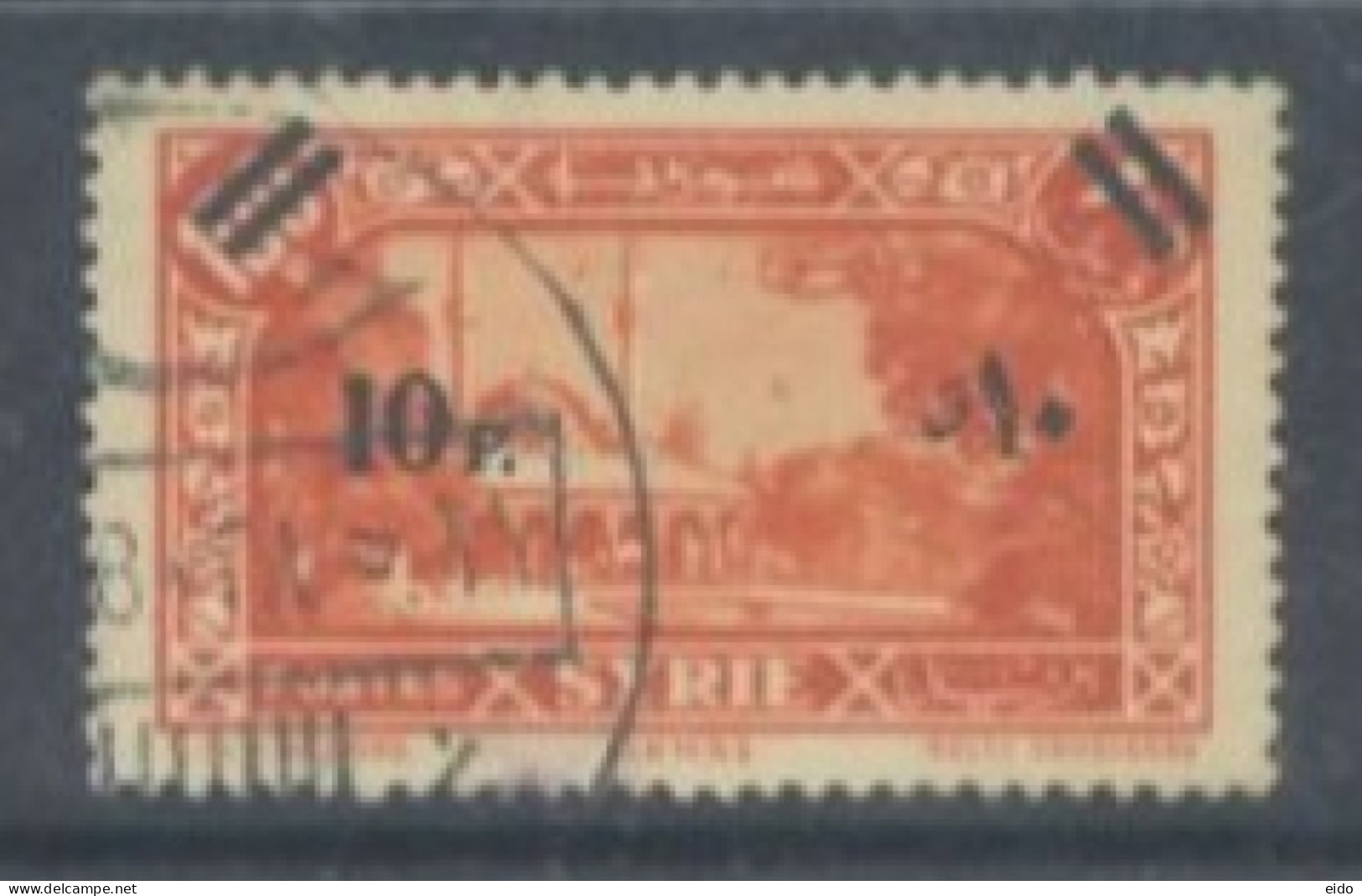 SYRIA - 1938, VARIOUS VIEWS AND FRAMES STAMP OF 30/36 SURCHARGE, SG # 336, USED. - Syrie