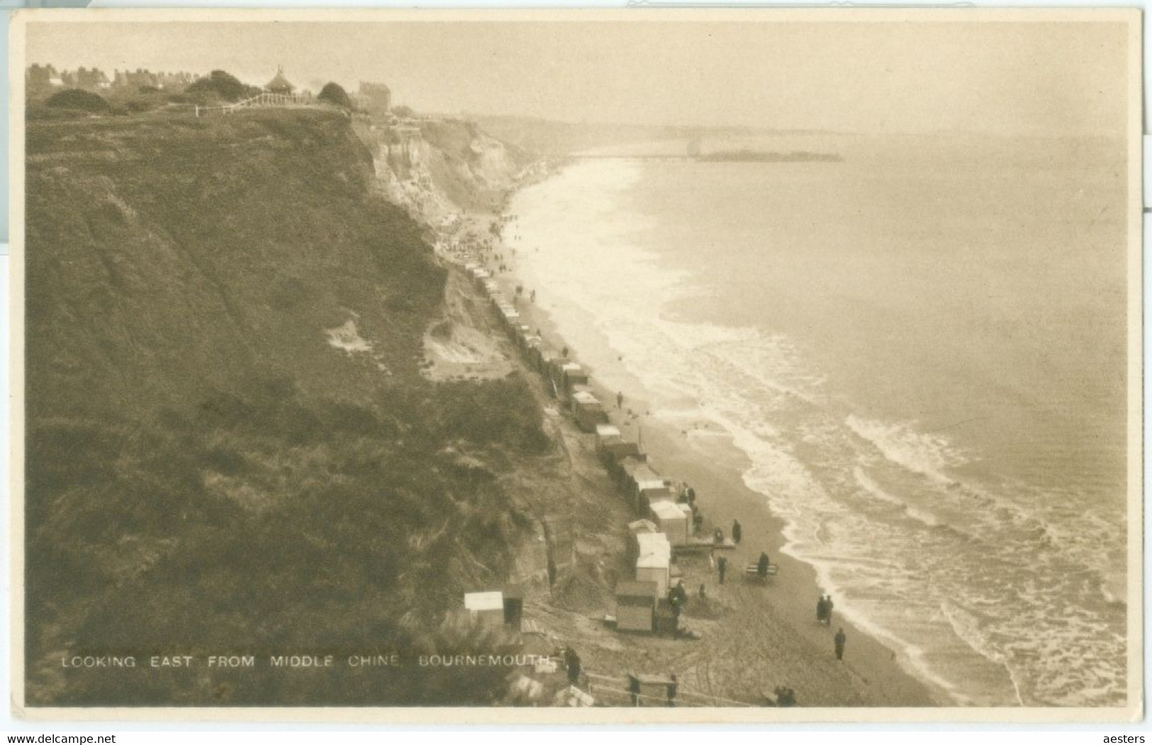 Bournemouth; Looking East From Middle Chine  - Not Circulated. (editor?) - Bournemouth (hasta 1972)