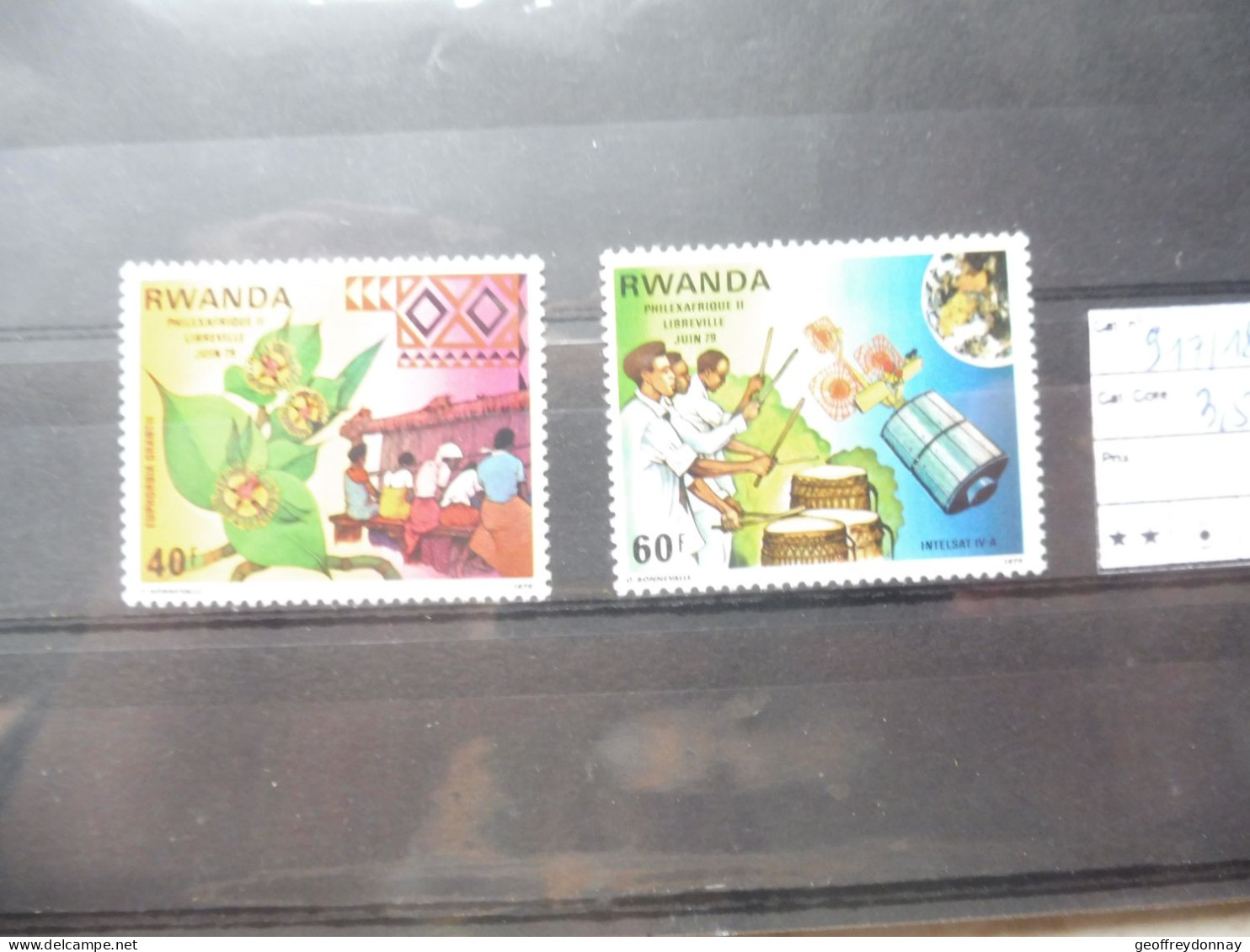 Rwanda 917/918 Neuf ** Mnh - Unused Stamps