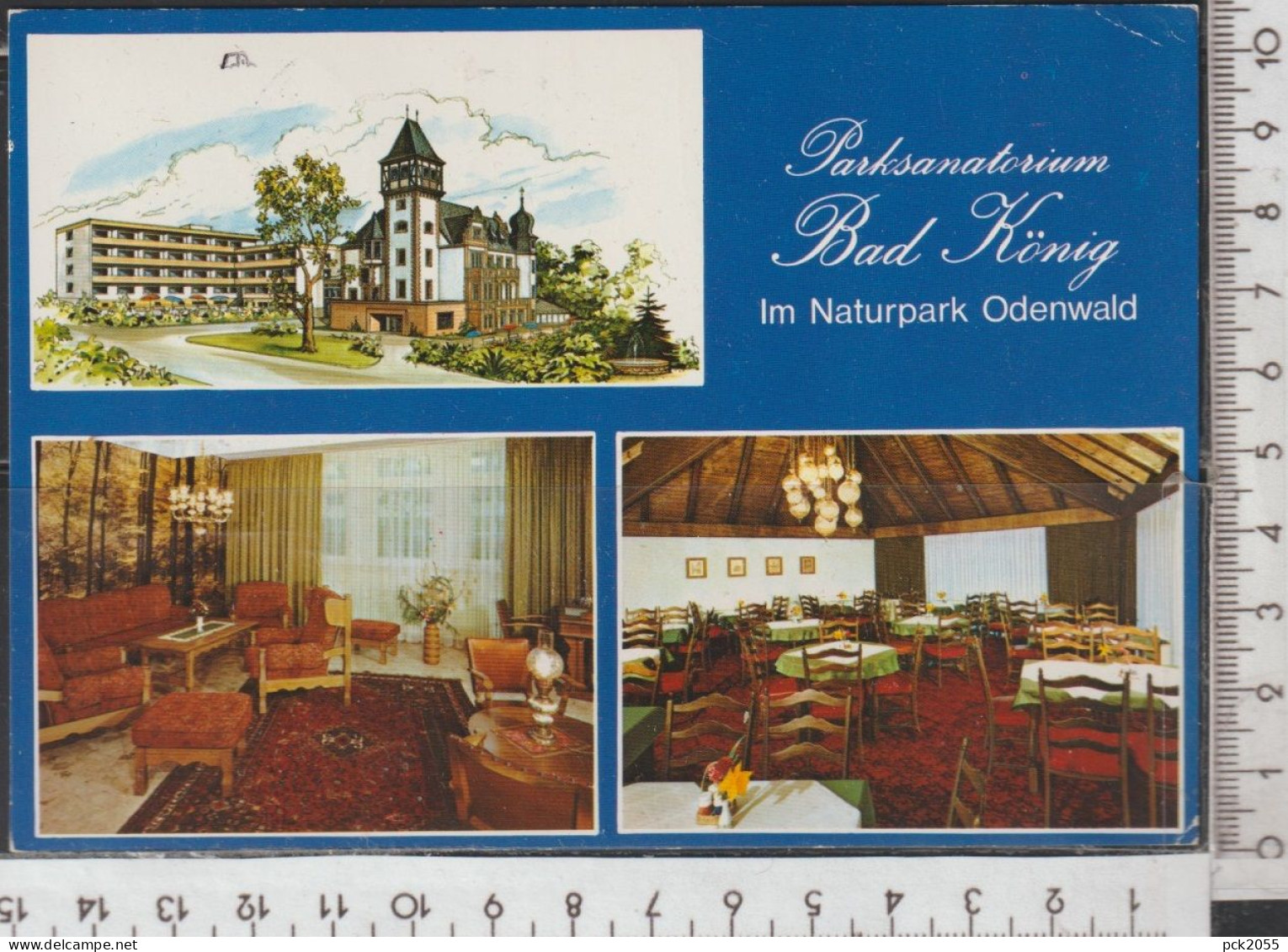 Bad König - Parksanatorium Im Naturpark Odenwald - Gelaufen 1983 ( AK 4802 ) Günstige Versandkosten - Bad Koenig