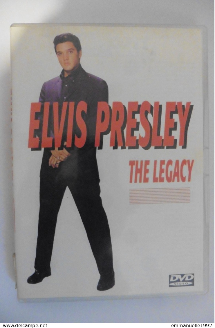 DVD Elvis Presley The Legacy - Documentaire DVD Toutes Régions - DVD All Regions - RARE ! English Only - Dokumentarfilme