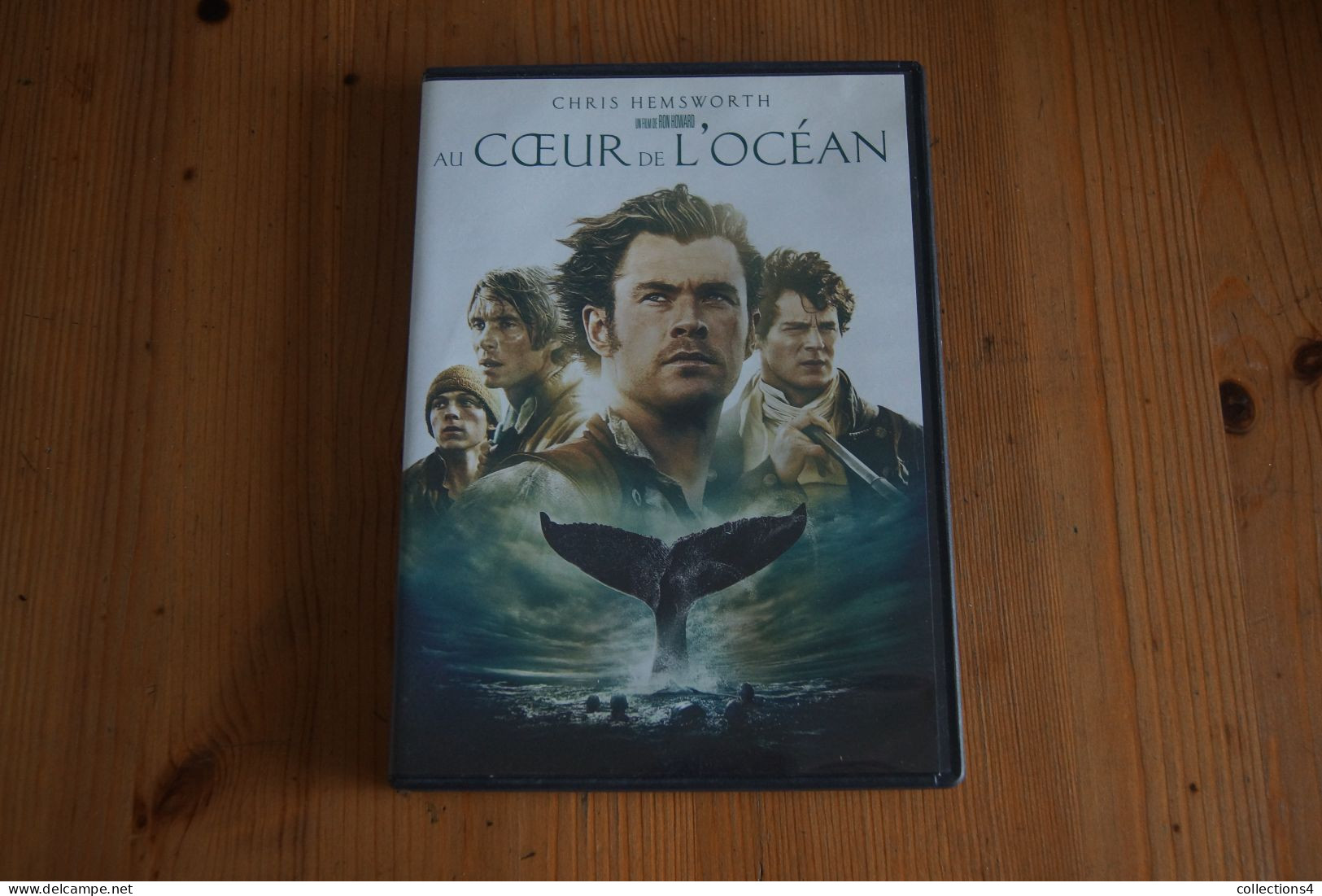 AU COEUR DE L OCEAN CHRIS HEMSWOTH DVD FILM DE RON HOWARD DE 2015 - Drame