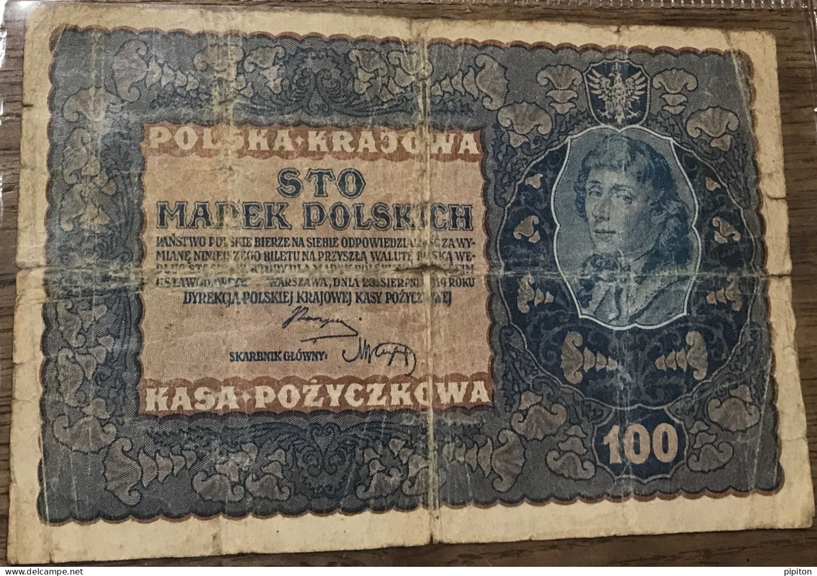 Billets Polonais De 100 Marek Années 1900 - Pologne