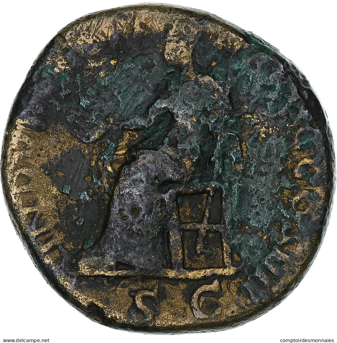 Antonin Le Pieux, Sesterce, 152-153, Rome, Bronze, TB+, RIC:904 - Les Antonins (96 à 192)