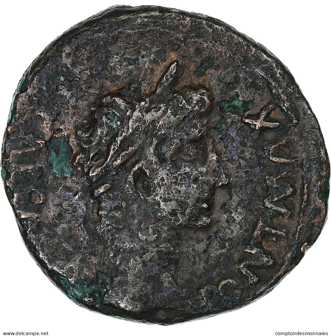 Auguste, As, 10-6 BC, Lugdunum, Bronze, TB+, RIC:230 - Les Julio-Claudiens (-27 à 69)