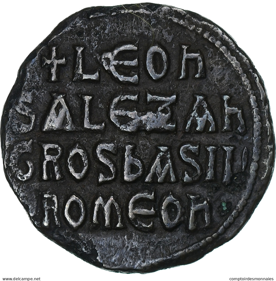 Léon VI Et Alexandre, Follis, 886-912, Constantinople, Cuivre, TTB+, Sear:1730 - Byzantines