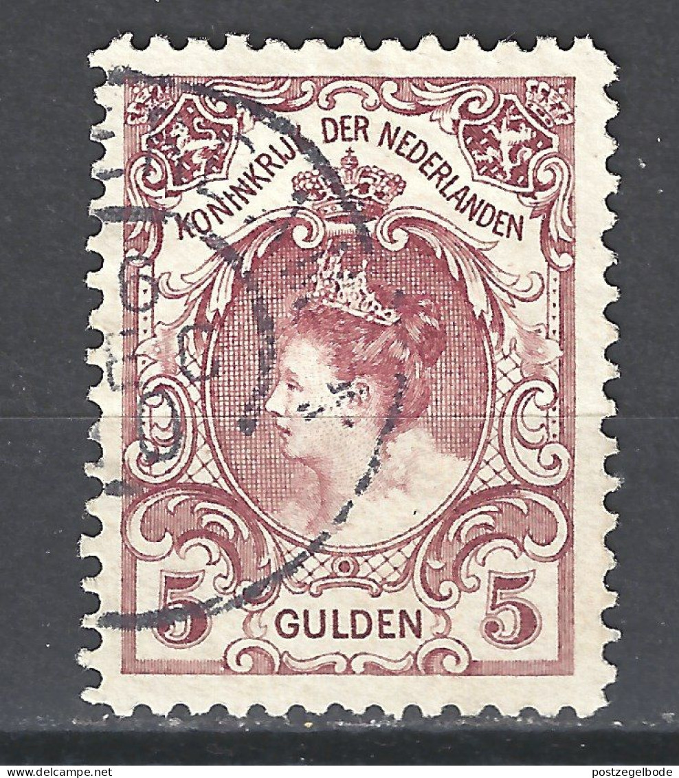 NVPH Nederland Netherlands Pays Bas Niederlande Holanda 79 Used; Koningin, Queen, Reine, Reina Wilhelmina 1899 - Gebruikt