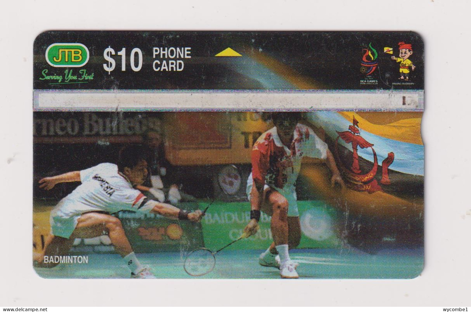 BRUNEI - Badminton Optical Phonecard - Brunei