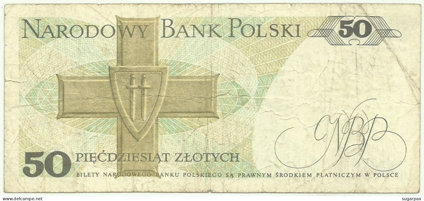 POLAND - 50 Zlotych - 1988 - Pick 142.c - Série HC - Narodowy Bank Polski - Pologne