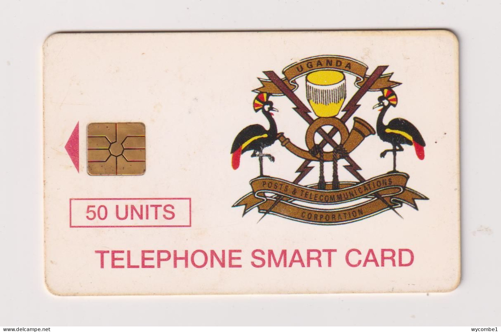 UGANDA - Country Coat Of Arms Chip Phonecard - Uganda