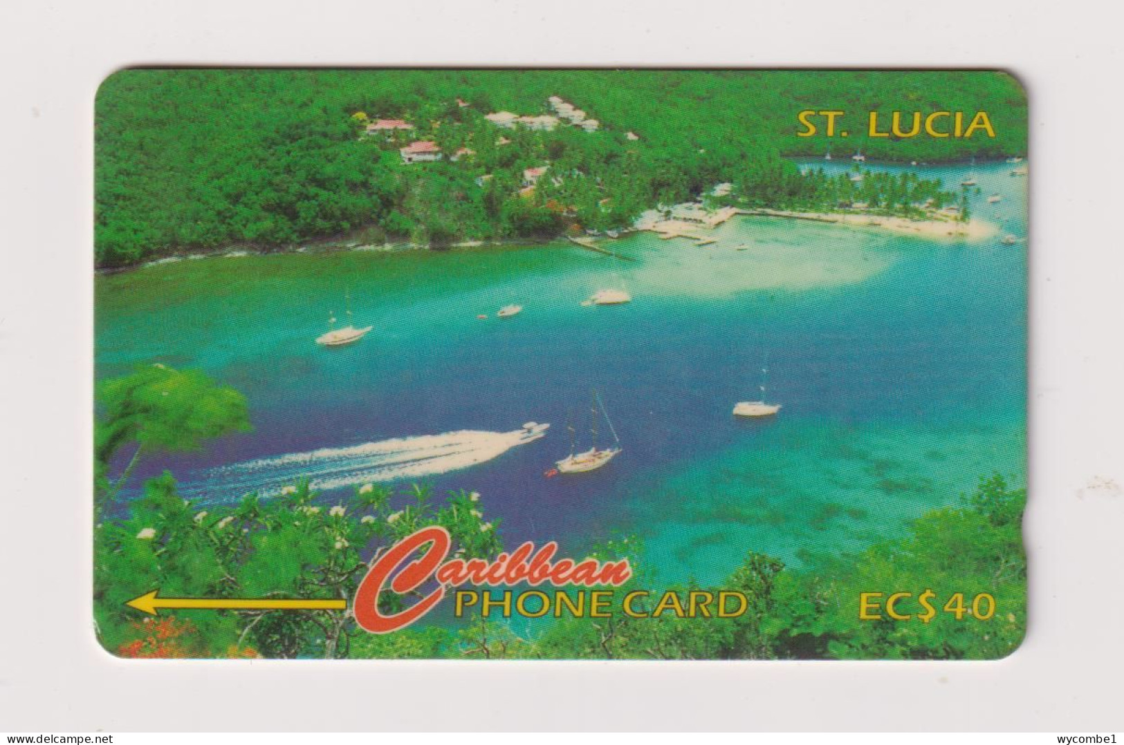 ST LUCIA - Marigot Bay GPT Magnetic Phonecard - Sonstige - Amerika