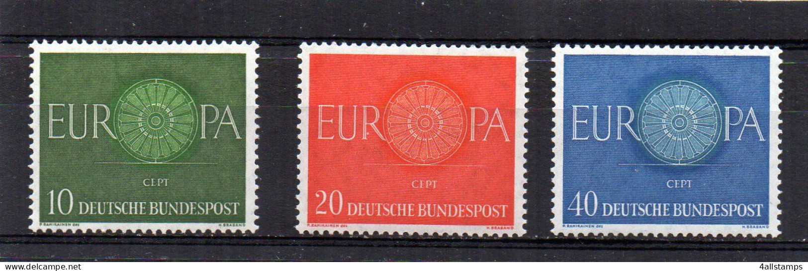 1960 Duitsland Mi N° 337/339 ** : - MNH - NEUF - POSTFRISCH - POSTFRIS - 1960