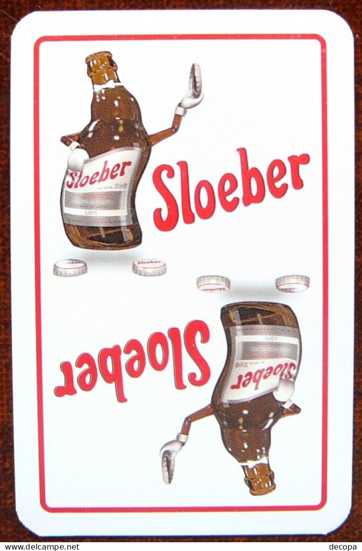 1 Joker     Sloeber  Brouwerij Roman  2 Scans - Cartes à Jouer Classiques