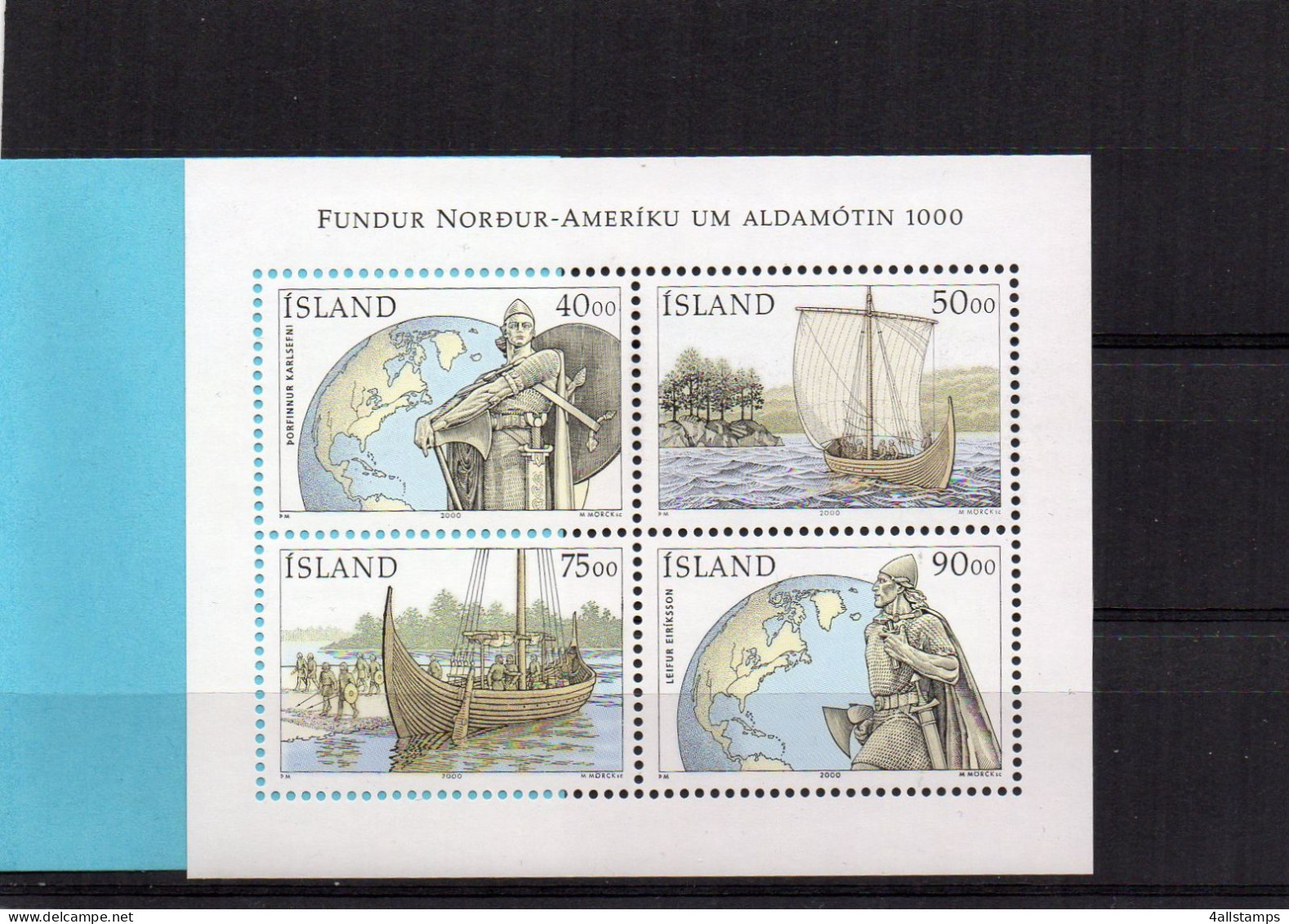 2000 IJsland Yv N° BL 26 : ** - MNH - NEUF - POSTFRISCH - POSTFRIS - Unused Stamps