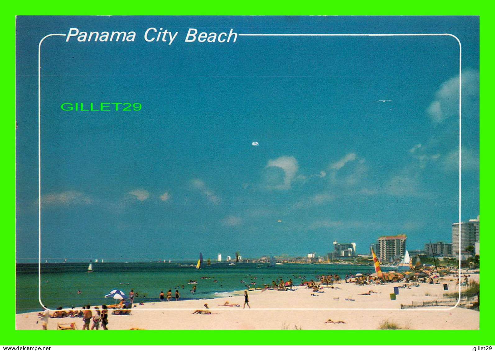 PANAMA CITY, FL - THE BEACH -  FLORIDA POSTCARD PRODUCERS - - Panamá City