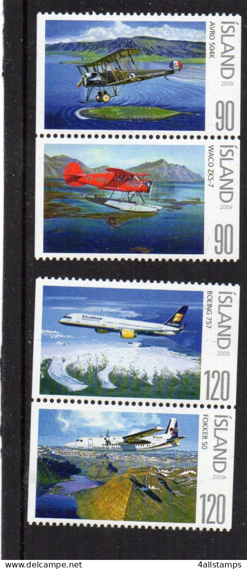 2009 IJsland Yv N° 1162/1165  : ** - MNH - NEUF - POSTFRISCH - POSTFRIS - Ungebraucht