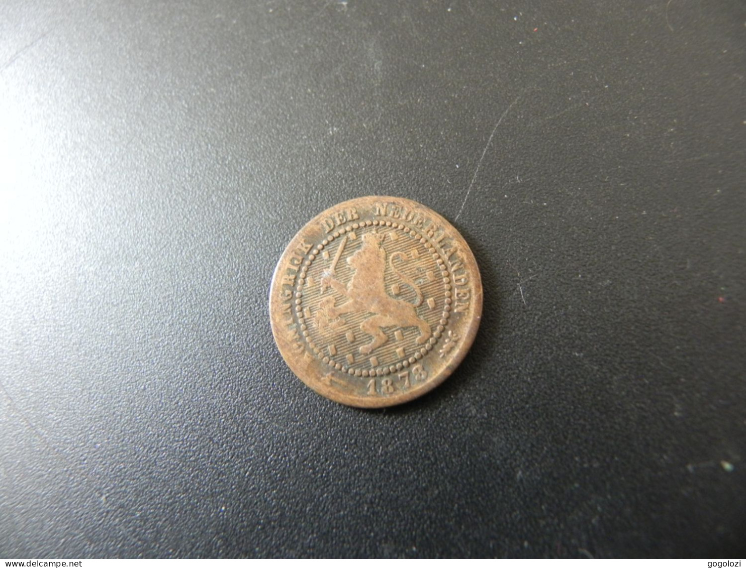 Netherlands 1 Cent 1878 - 1849-1890: Willem III.